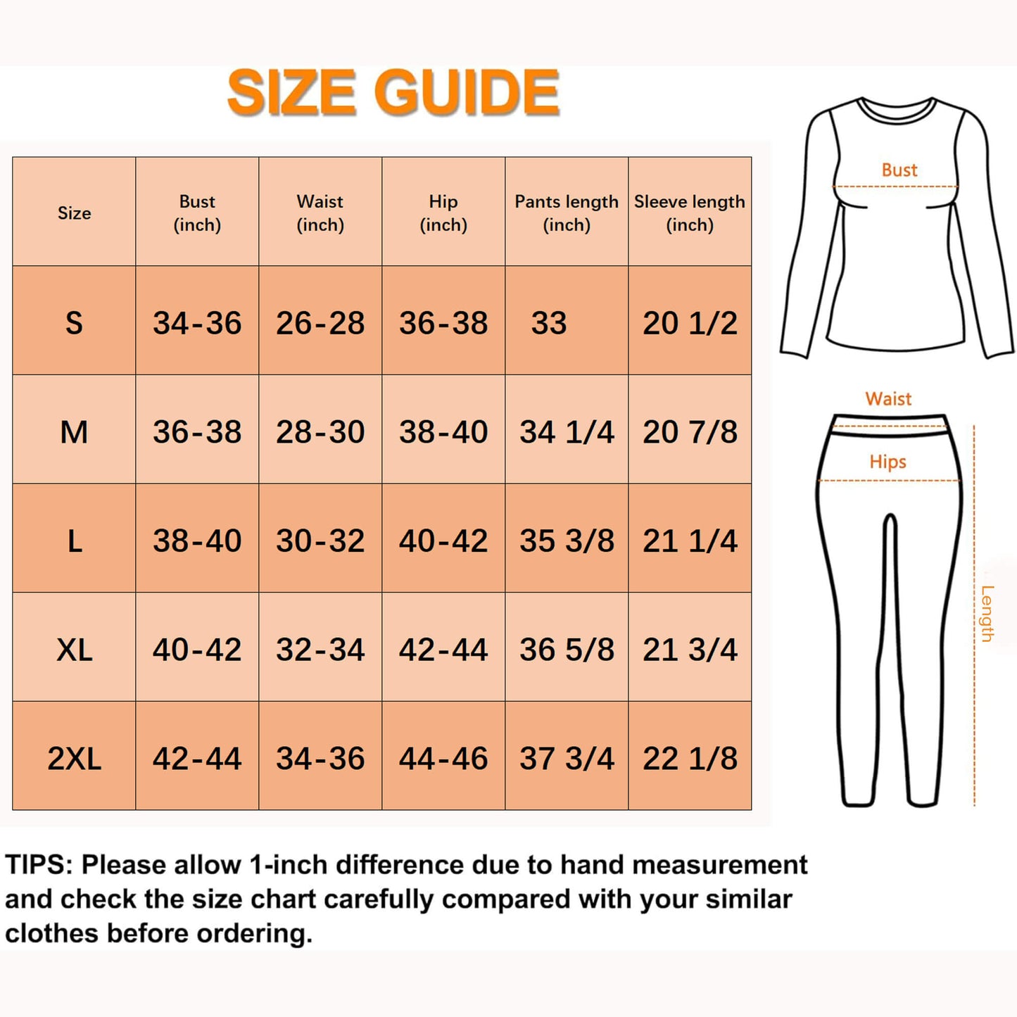 Anyfit Wear Women Thermal Underwear Set Long John Base Layer Ultra Soft Top&Bottom Sets for Cold Weather