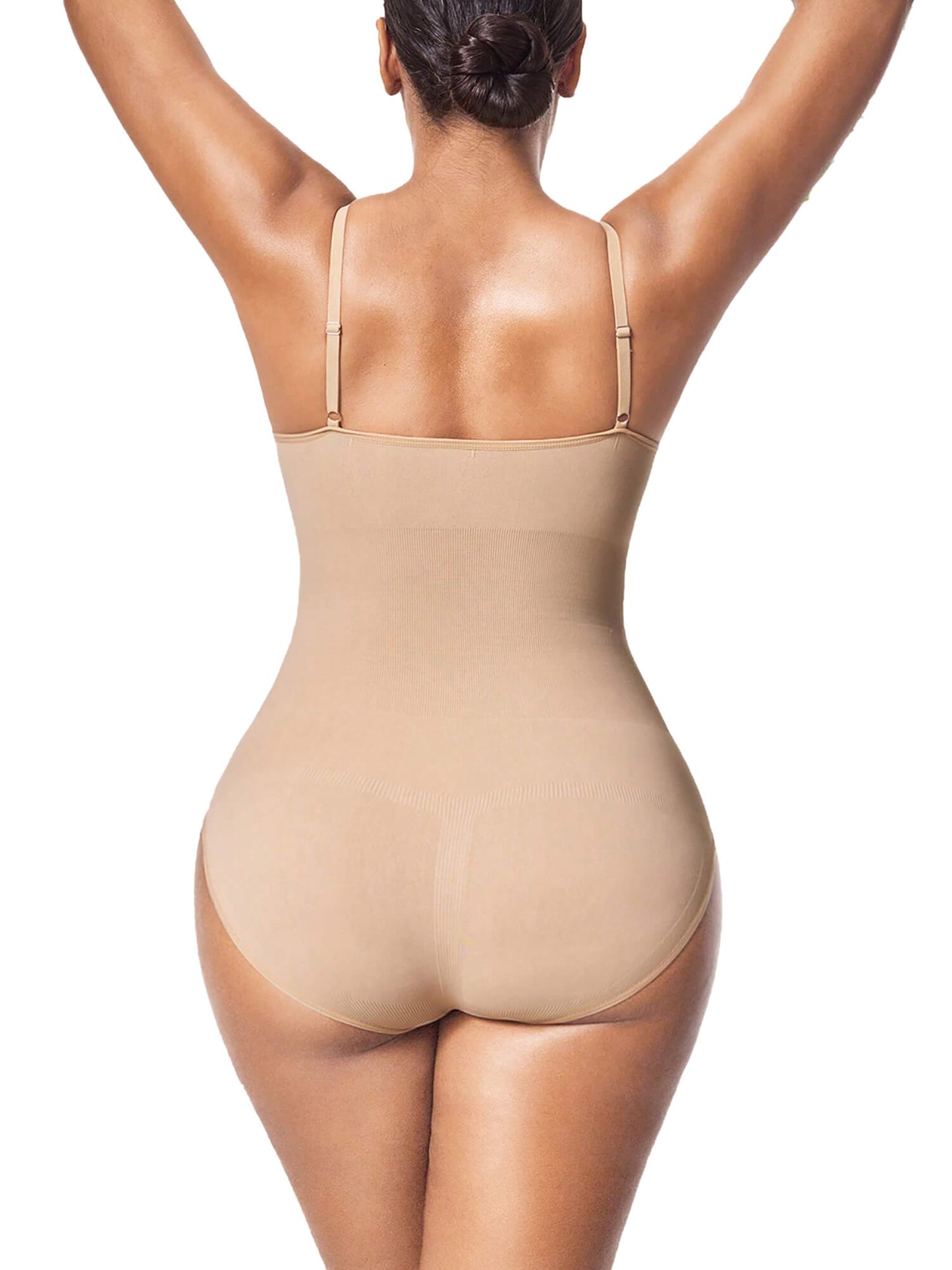 MANIFIQUE Plus Size Bodysuits for Women - Body Shaper Tummy Control Bodysuit, Shapewear Bodysuits for Women