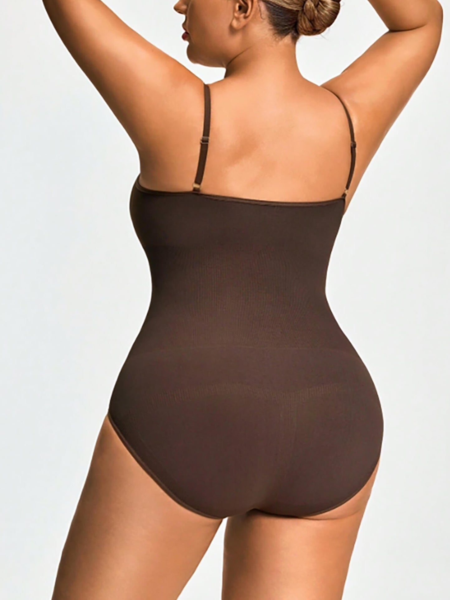 MANIFIQUE Plus Size Bodysuits for Women - Body Shaper Tummy Control Bodysuit, Shapewear Bodysuits for Women