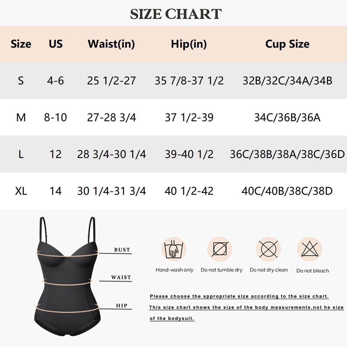 MANIFIQUE Women's Shapewear Tummy Control Bodysuit, Built-In Underwire Bra, Ultra Light Body Briefer Fajas Shapewear