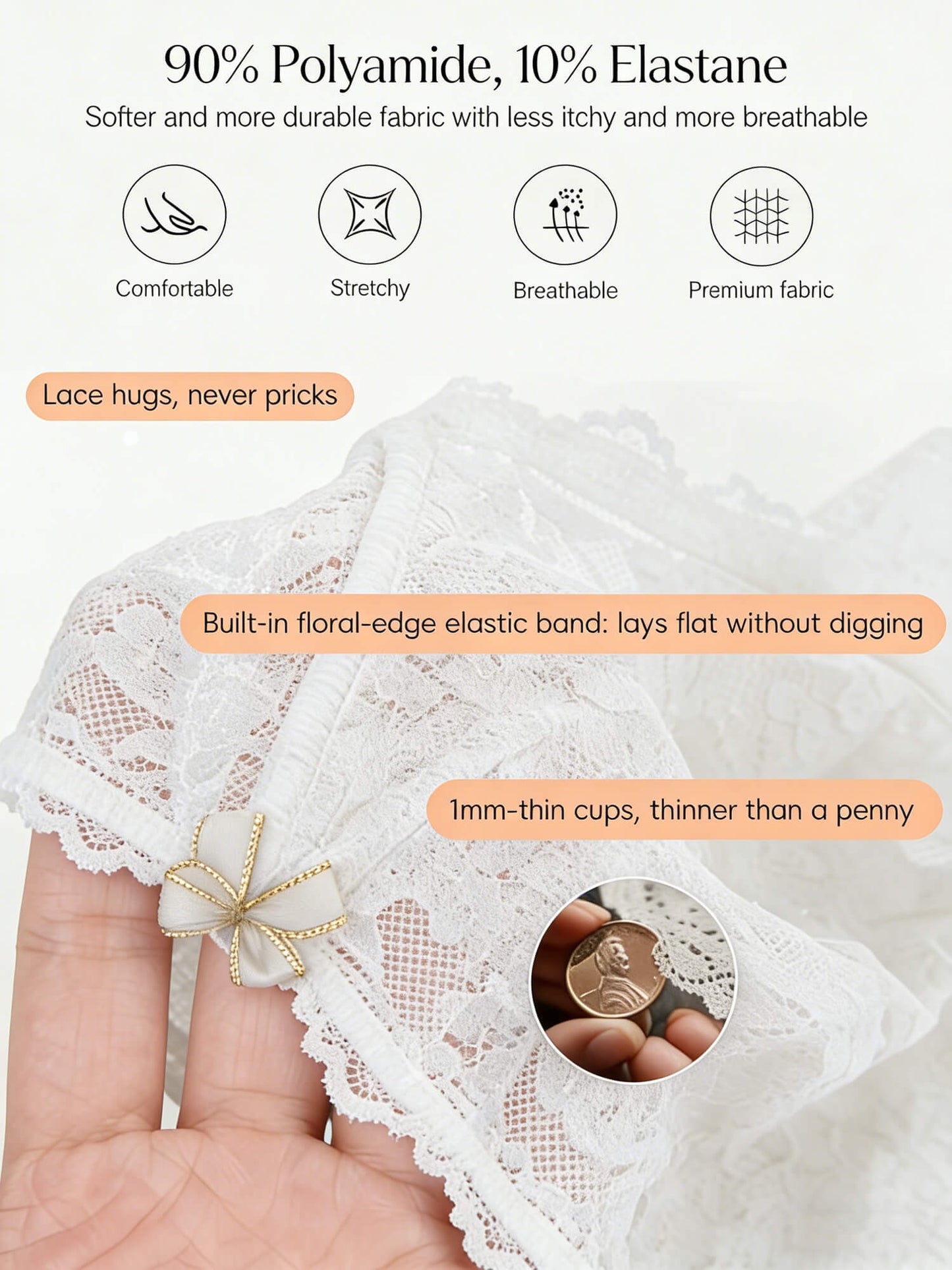 Minimizer Bras for Women Full Coverage Plus Size Bras Lifting Floral Lace Bra for Heavy Breast