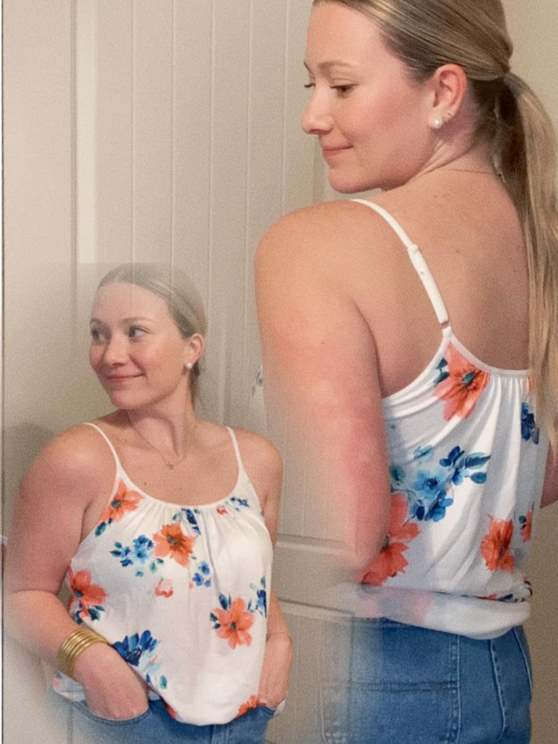 MANIFIQUE Women's Tank Tops 2025 Summer Tunics Casual Sleeveless Shirts Ladies Loose Fit Blouses S-4XL
