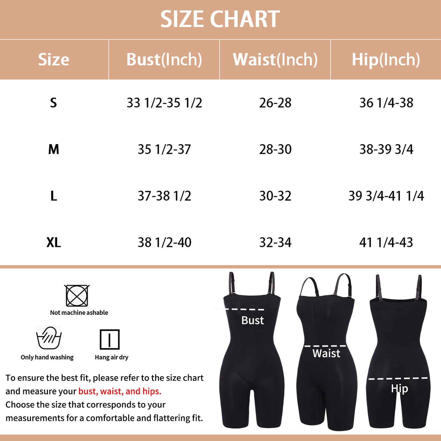 MANIFIQUE Strapless Shortie Bodysuit for Women Tummy Control Shapewear with Removable Straps
