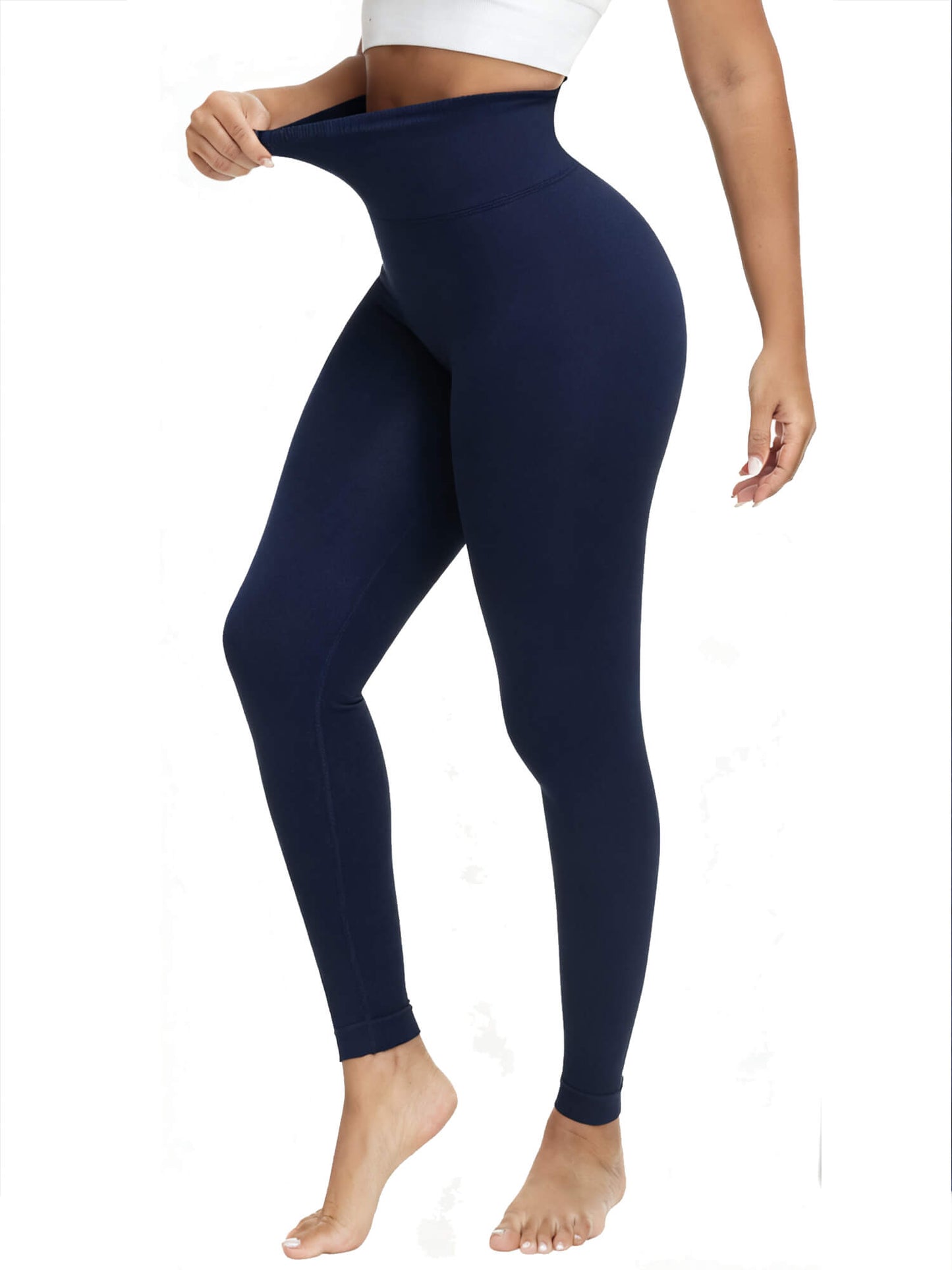 MANIFIQUE Leggings for Women Tummy Control Seamless High Waisted Compression Leggings Non-See-Through
