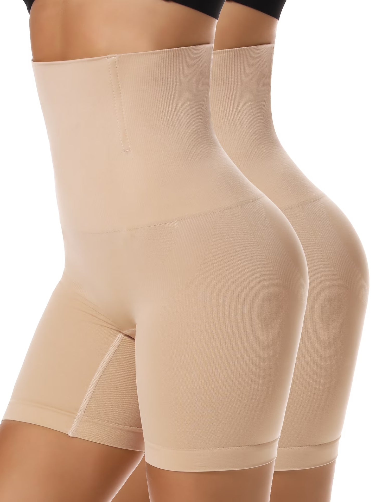 COMFREE Shapewear Shorts for Women Tummy Control High Waist Body Shaper Compression Thigh Slimmer Butt Lifter Panties