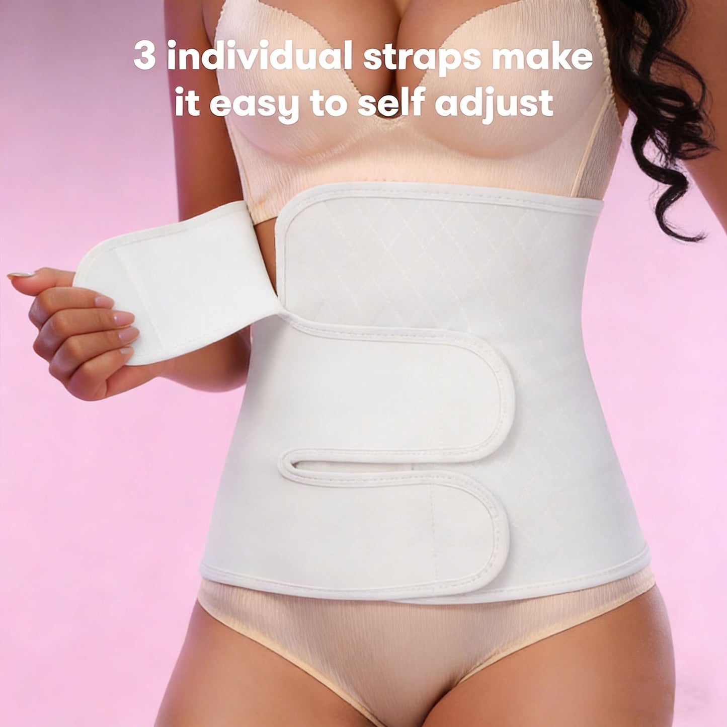 MANIFIQUE Postpartum Girdle C-Section Recovery Belt Back Support Belly Wrap Belly Band Shapewear