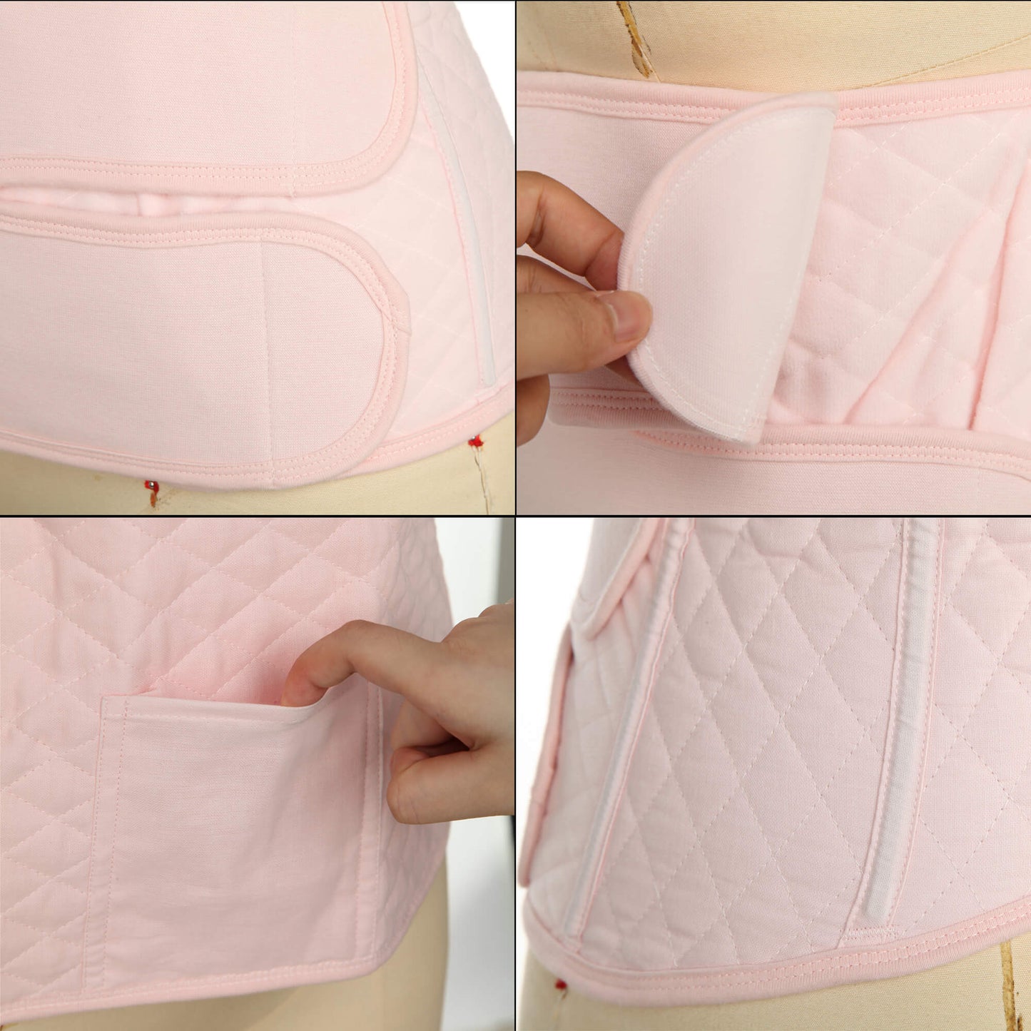 MANIFIQUE Postpartum Girdle C-Section Recovery Belt Back Support Belly Wrap Belly Band Shapewear