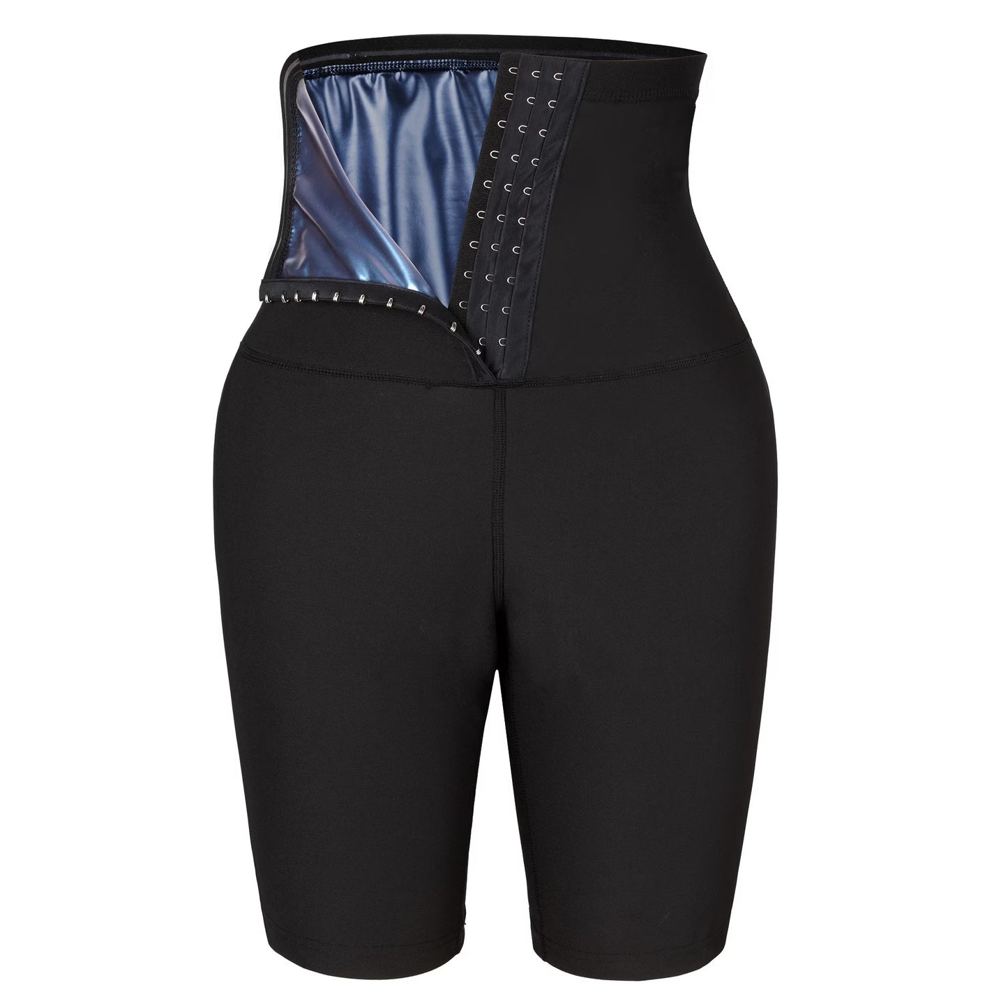 COMFREE Sauna Sweat Suit for Women High Waist Compression Leggings Waist Trainer Body Shaper Sauna Suit