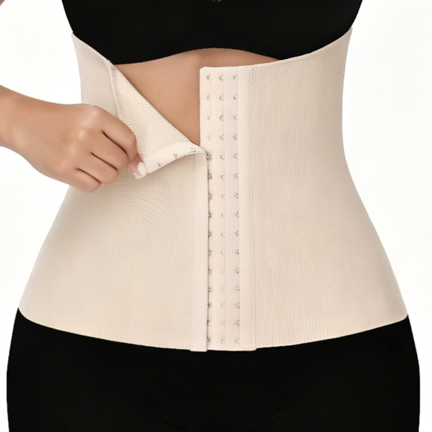 Vaslanda Waist Trainer Corset Shapewear Tummy Control Corset Waist Cincher Shapewear for Women Faja Postpartum Belly Band Wrap