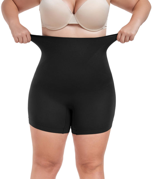 MANIFIQUE Plus Size Shapewear Shorts - High Compression Shapewear for Women Tummy Control - Boy Shorts for Women