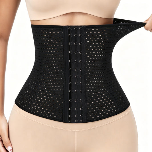 Vaslanda Waist Trainer for Women Corset Shapewear Tummy Control Faja Postpartum Belly Band Wrap