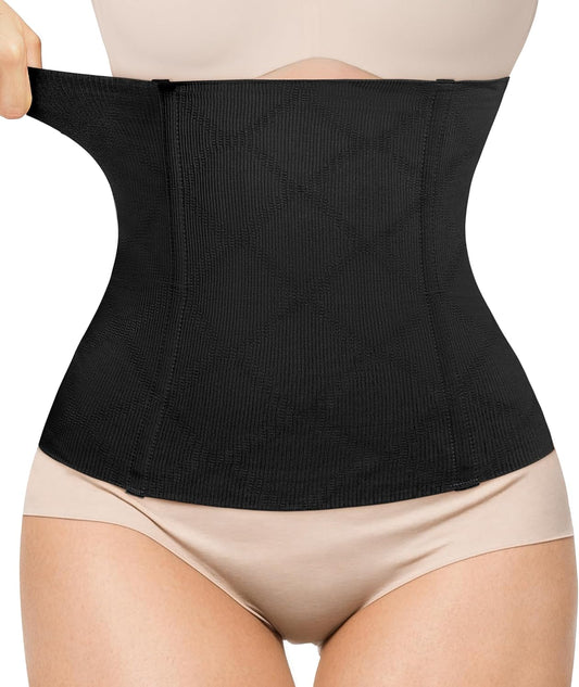 MANIFIQUE 2 Packs Waist Trainer for Women Tummy Control Postpartum Recovery Belt Waist Cincher Body Shaper