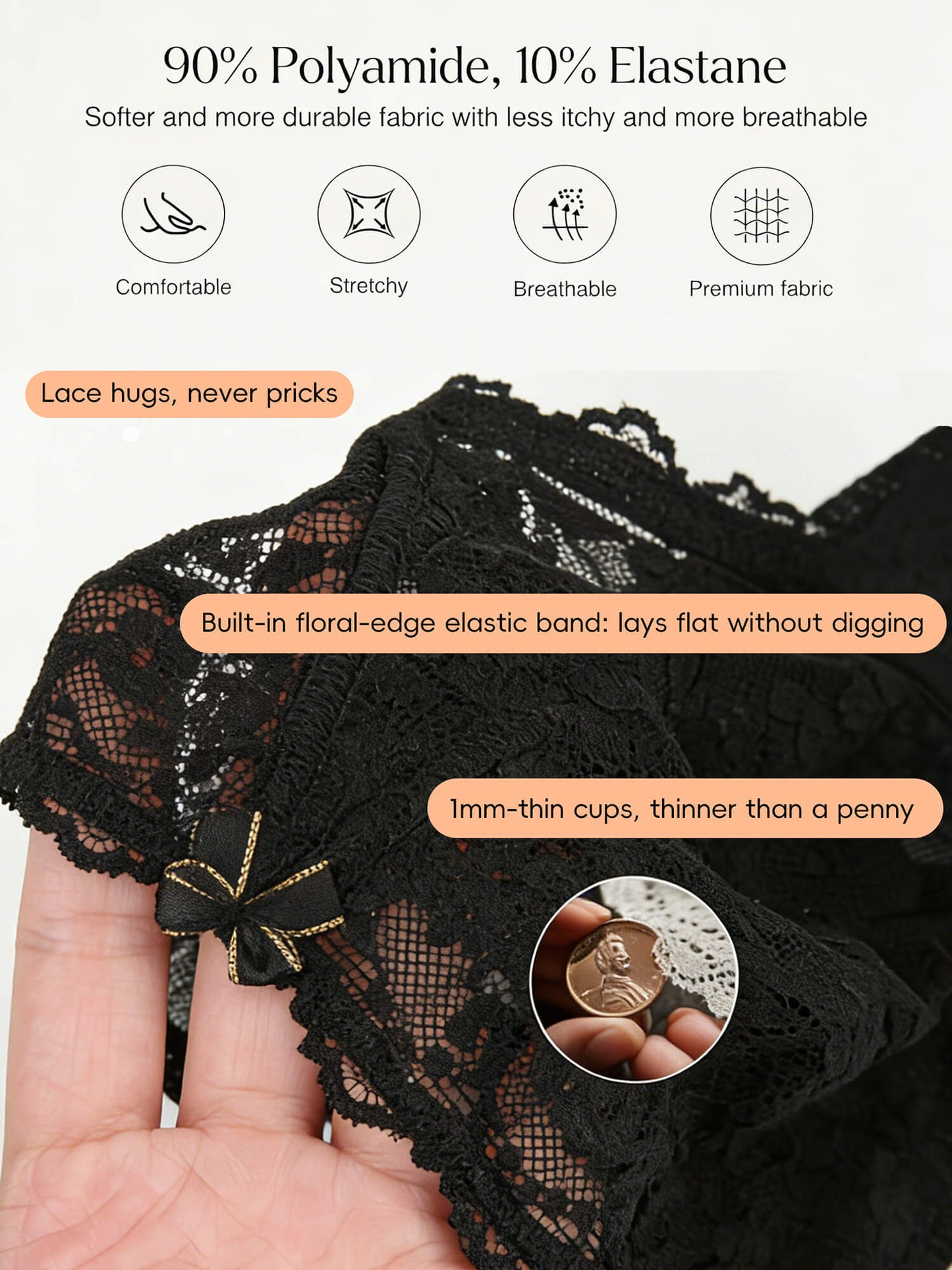 Minimizer Bras for Women Full Coverage Plus Size Bras Lifting Floral Lace Bra for Heavy Breast