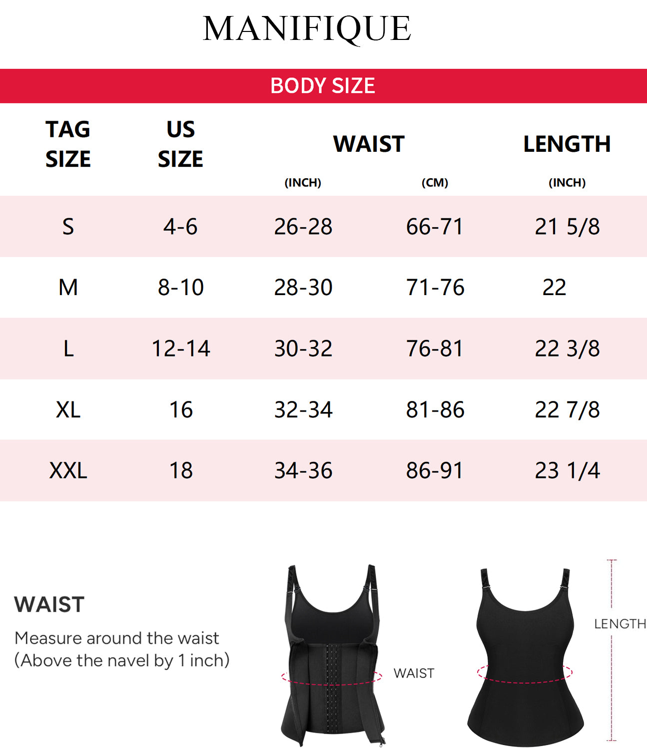 MANIFIQUE Waist Trainer for Women Corset Tops Tummy Control Shapewear Sport Girdle Workout Beige Vest