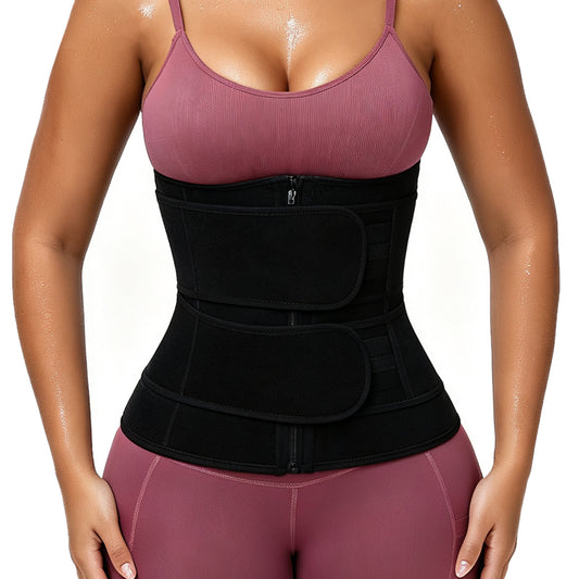 Vaslanda Waist Trainer for Women Corset Shapewear Tummy Control Faja Body Shaper Postpartum Cincher Sport Girdle