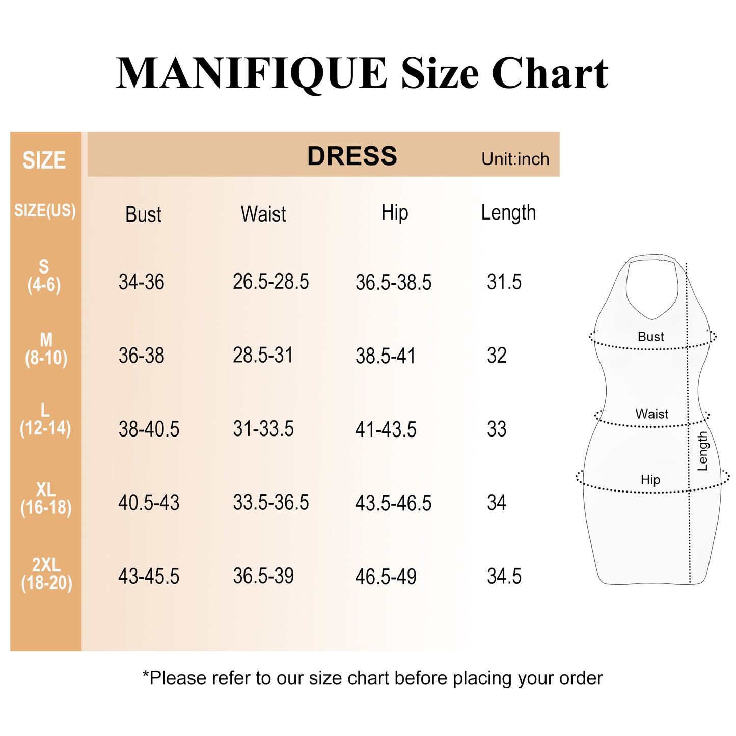 MANIFIQUE Shapewear Slip Dress with Built in Bra for Women V-Neck Halter Tummy Control Full Slips Convertible straps
