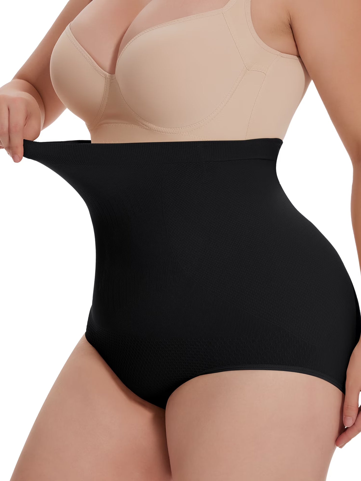 MISS MOLY Womens Plus Size Shapewear Panties Tummy Control High Waist Body Shaper