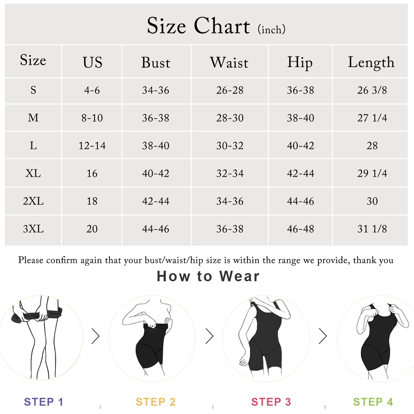Vaslanda Strapless Shapewear for Women Seamless Tummy Control Bodysuit with Removable Straps